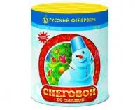 Батарея салютов Снеговой Р7212 купить от производителя Русский Фейерверк 
