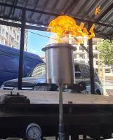 Газовая горелка ГВД 379 10 89 00 ПС (514271) монтаж вечный огонь ø 154 мм. ветроустойчивая  в Москве