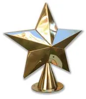 Звезда двусторонне выпуклая ø 350 (517612) сертификат на обелиск - стела памятник мм. пустотелая  в Москве