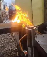 Газовая горелка 82 (517542) монтаж комплект ГВД 379 10 89 00 ПС ø мм. ветроустойчивая  в Москве