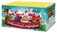 Салют Новогодний марафон Р7537 купить от производителя Русский Фейерверк 