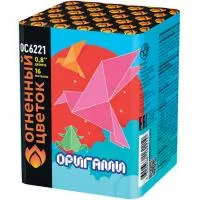 Батарея салютов Оригами ОС6221 купить от производителя Огненный Цветок 