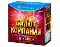 Фейерверк Салют-компания Р7318 купить от производителя Русский Фейерверк 