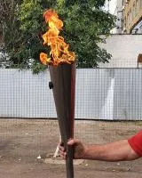 Газовый факел газпром (513908) сертификат факелы ø 135 мм. ветроустойчивая  в Москве